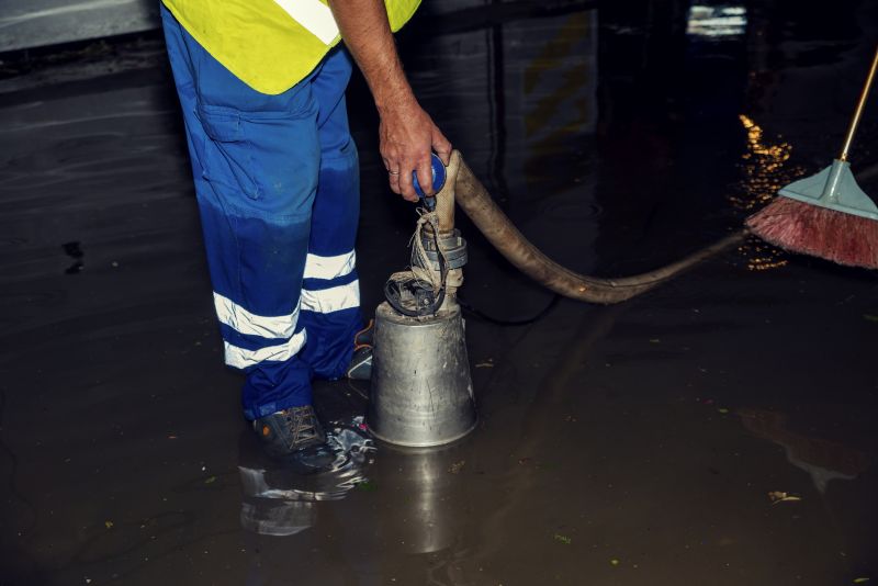 Flooded Basement Cleanup