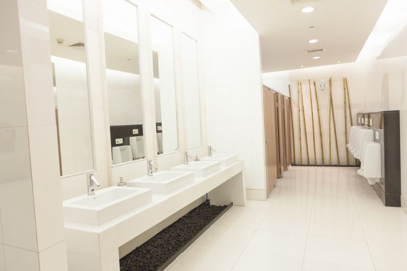 Commercial Toilet Installation detail