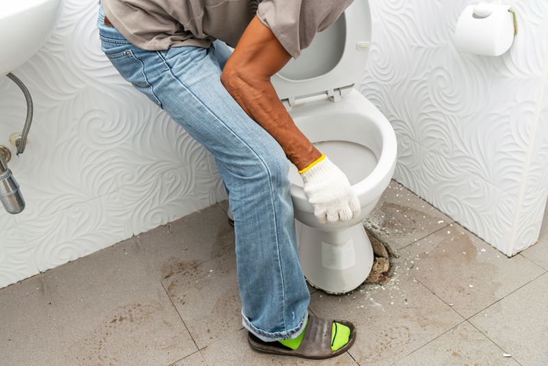 Commercial Toilet Installation detail