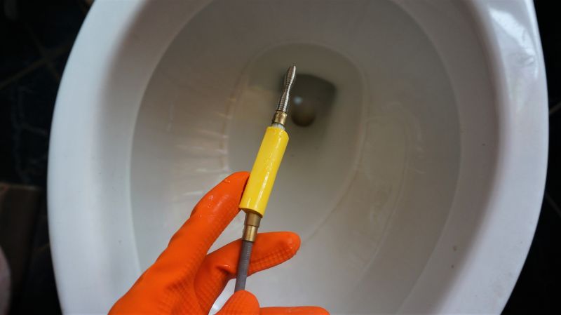 Toilet Snaking detail