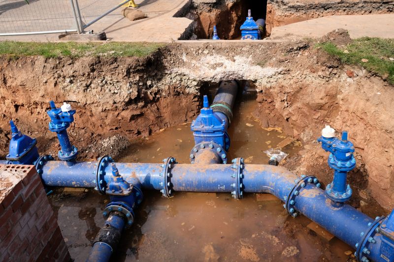 Main Water Line Installation